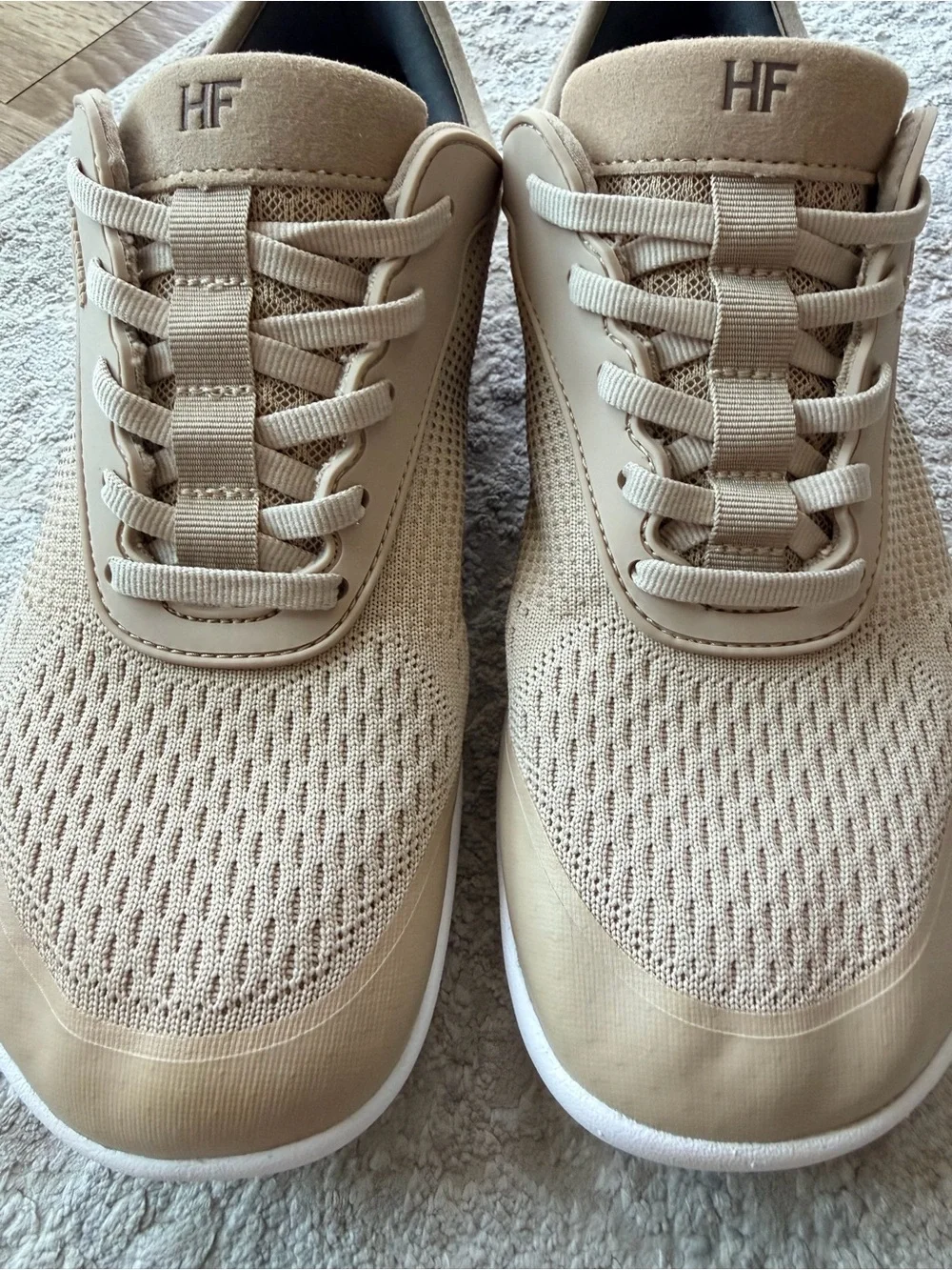 HIKE FOOTWEAR Healthy Freedom Barefoot Shoes Beige Men 8-8.5 Women 10-10.5